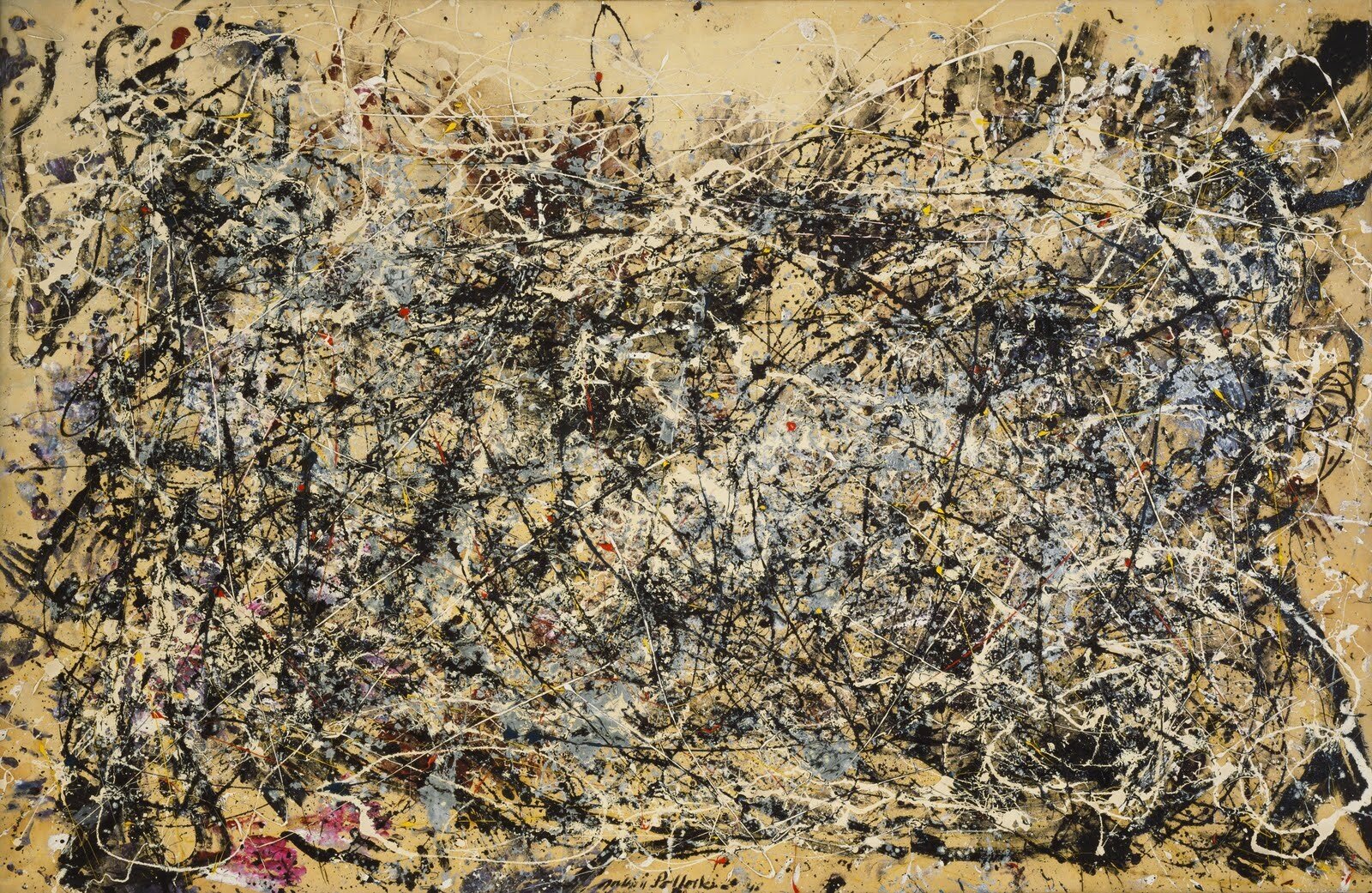 Number 1A, 1948 by Jackson Pollock